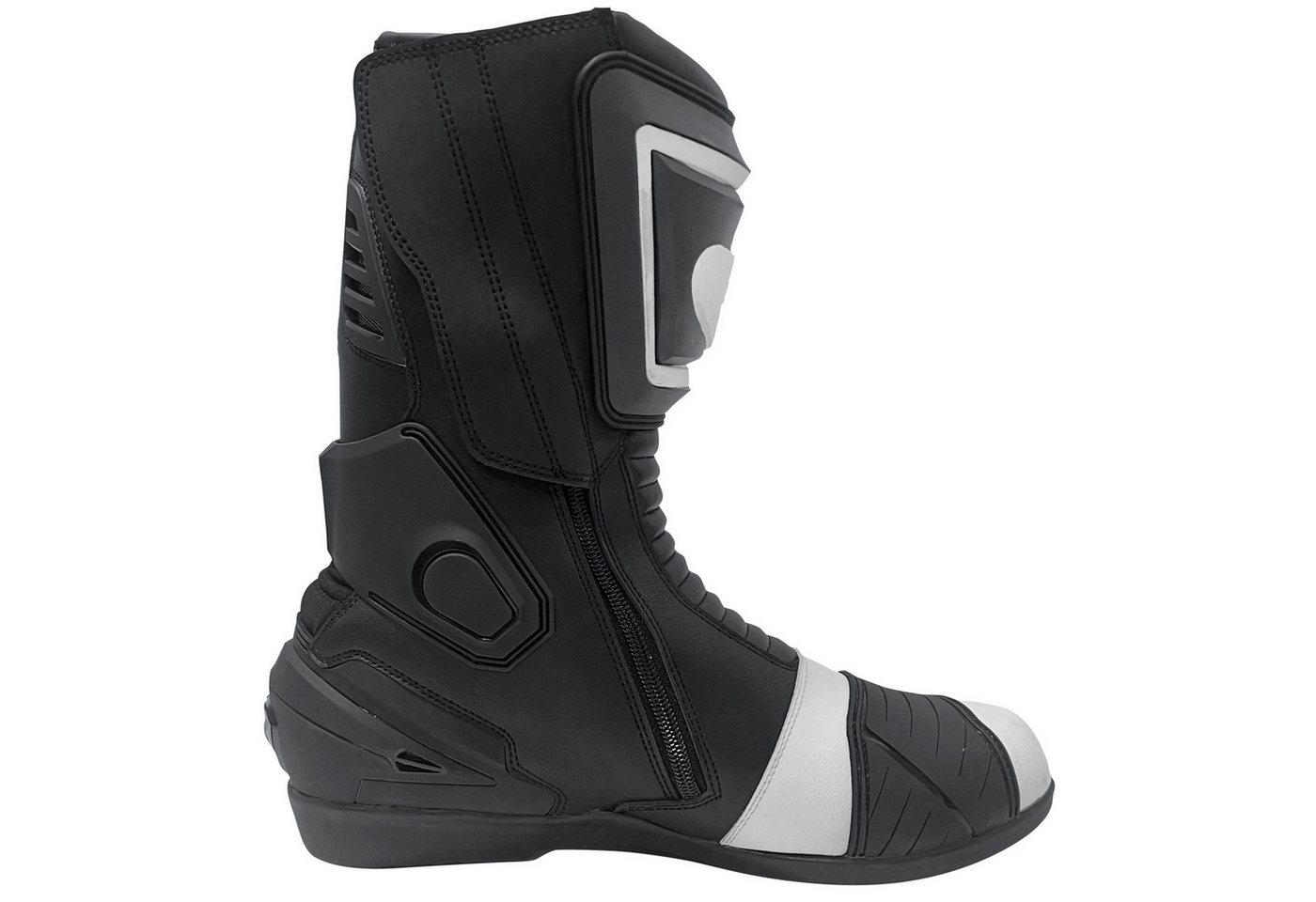 Büse Büse Sport Star Motorradstiefel Schwarz / Weiss 45 Motorradstiefel (Packung, Antistatische und Öl- und Benzinfeste Sohle) motorradstiefel für herren Bild 2