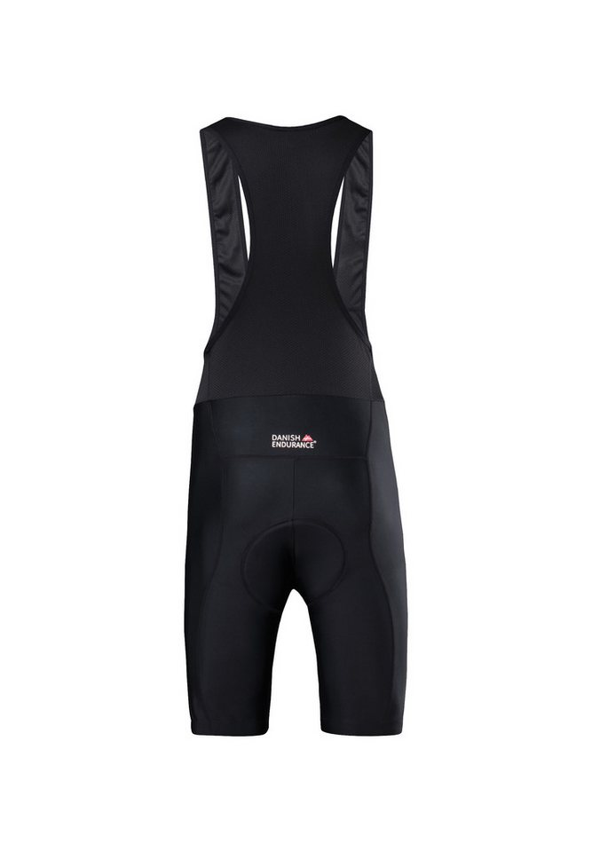DANISH ENDURANCE Sporthose Men's Cycling Bib Herren, Radlershorts mit Polsterung Bild 5