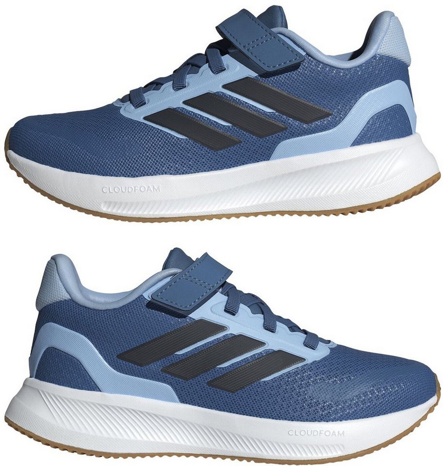 adidas Sportswear RUNFALCON 5 EL C DUIN/LEGINK/GLOBLU Hallenschuh Bild 4
