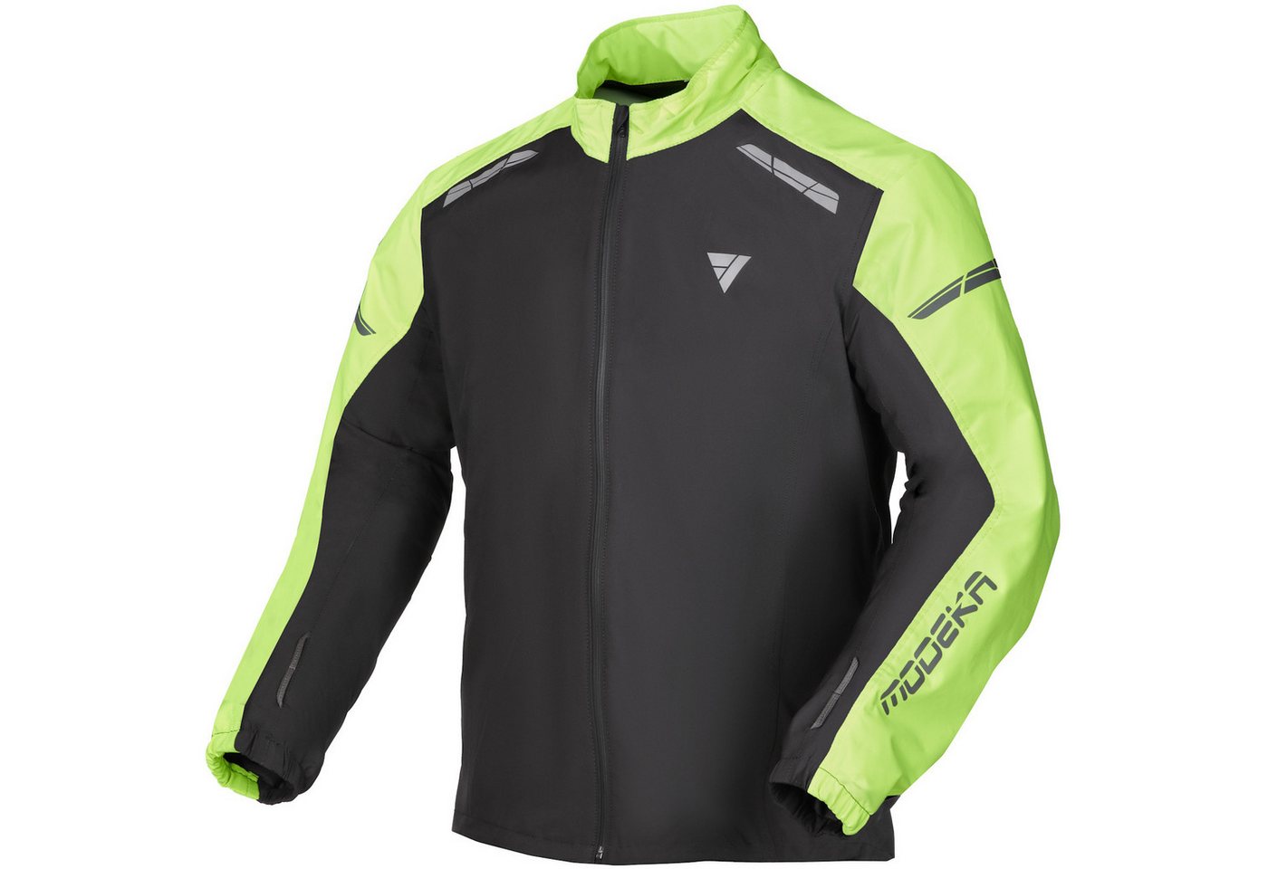 Modeka Regenanzug Modeka Hydroflex Regenjacke Schwarz / Gelb, motorrad regenjacke