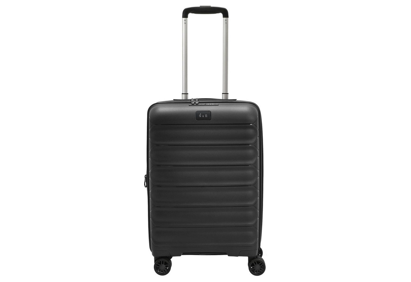 D&N Handgepäck-Trolley Travel Line 4700+ - 4-Rollen-Kabinentrolley S 55 cm erw. (schwarz), 4 Rollen Bild 2