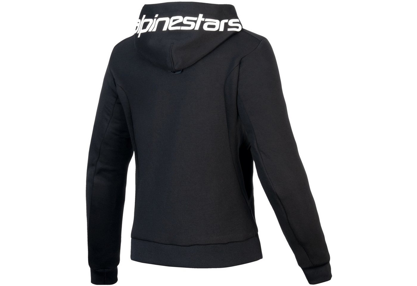 Alpinestars Motorradjacke Alpinestars Stella Chrome V2 Sport Hoodie Schwarz / Weiss Damen motorradjacke für damen Bild 2