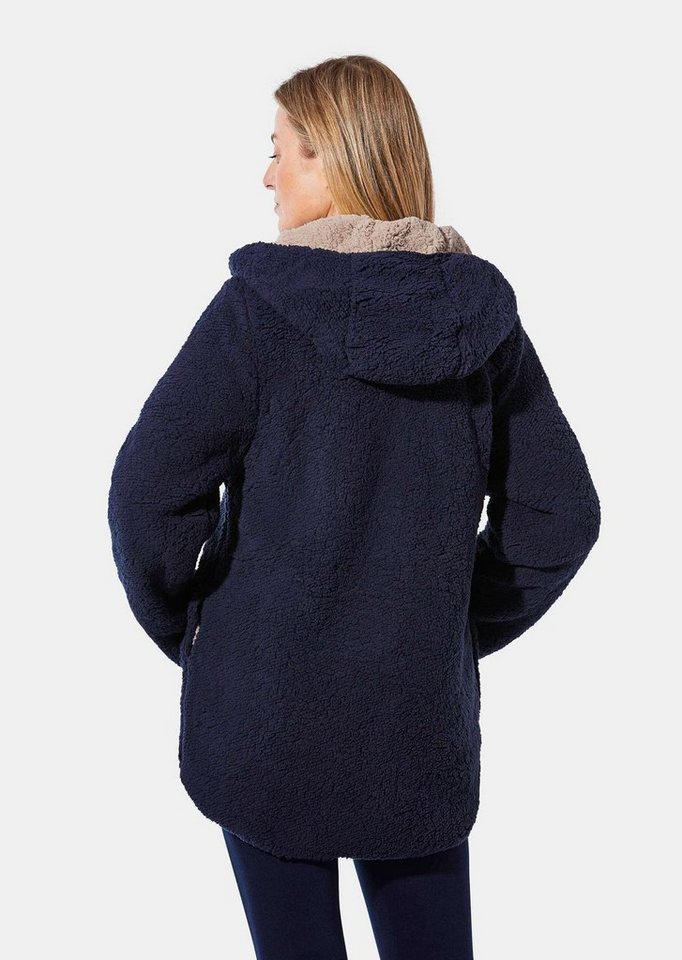 Weatherproof since 1948 Outdoorjacke Winterjacke mit Kapuze Zweiseitige Teddyjacke mit Taschen und Langarm Bild 3