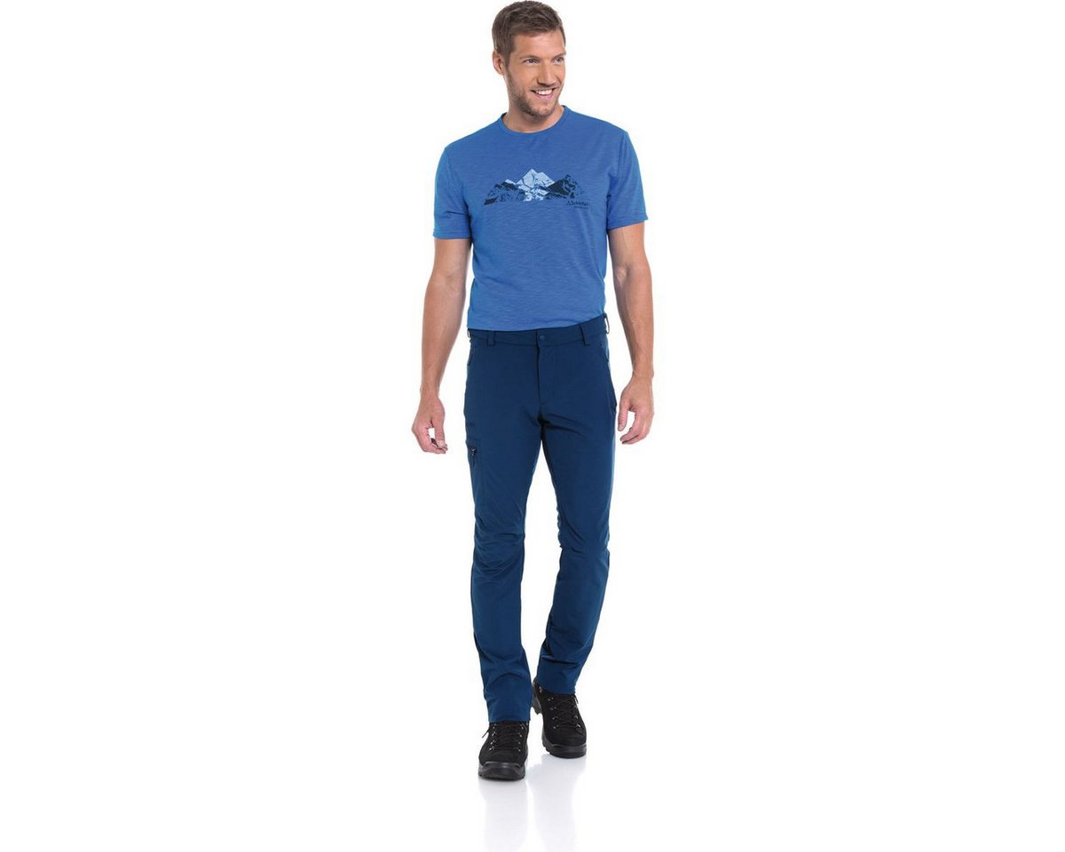 Schöffel Outdoorhose Pants Folkstone Herren-Wanderhose mit wasserabweisendem Nylon, 4-Wege-Stretch und