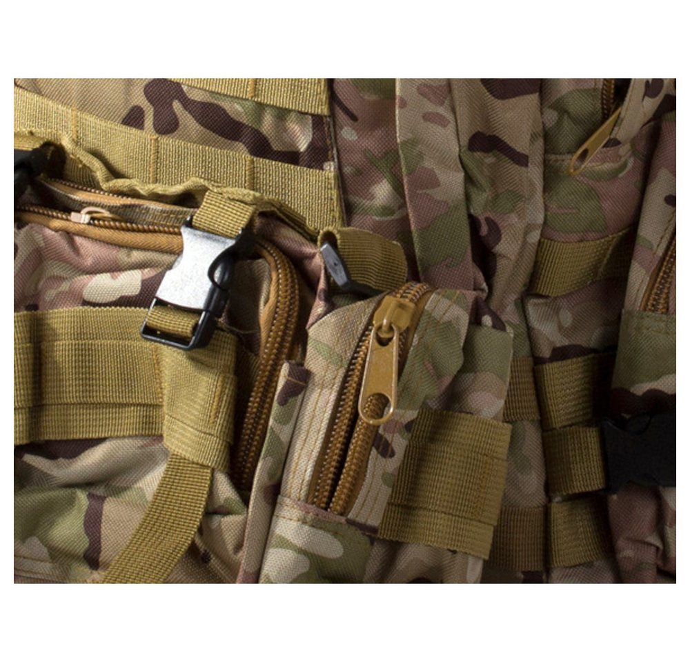 VERK GROUP Rucksack Taktischer Militär Rucksack Commando Survival Wasserdicht 48,5L Bild 5