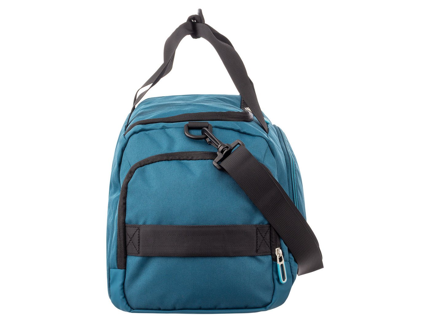 Franky Reisetasche RT35S Reisetasche Duffle Bag Sporttasche Gr. S (1 Stück, 1-tlg., L/B/H ca. 26/46/25 cm), Trolleyaufsteckfunktion Bild 3