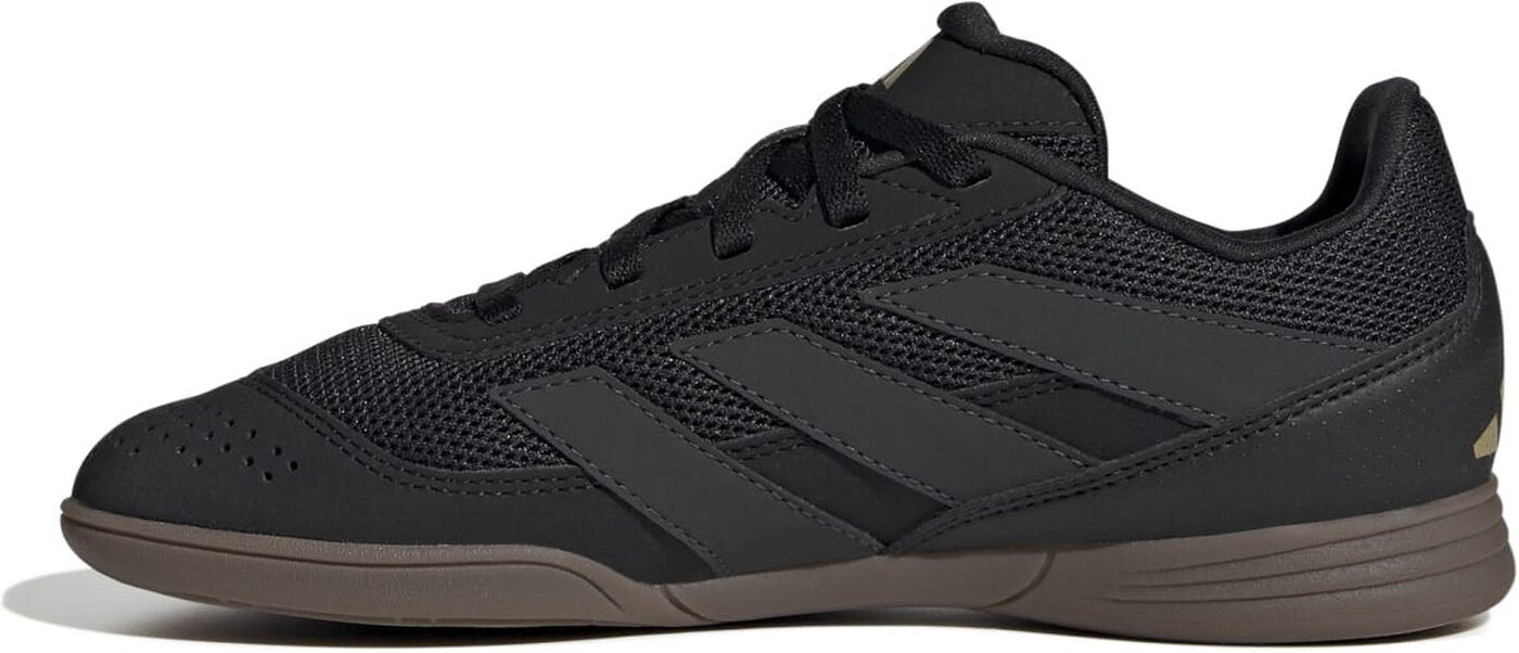 adidas Sportswear PREDATOR CLUB IN SALA J CBLACK/CARBON/GOLDMT Fußballschuh Bild 2