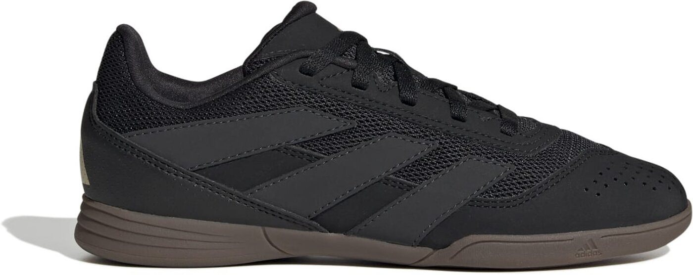 adidas Sportswear PREDATOR CLUB IN SALA J CBLACK/CARBON/GOLDMT Fußballschuh Bild 3