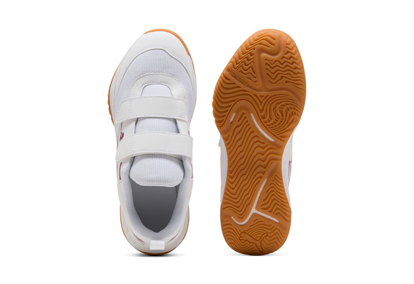 PUMA Varion II V Jr PUMA WHITE-ELECTRIC BLUE LEMON Indoorschuh Bild 4