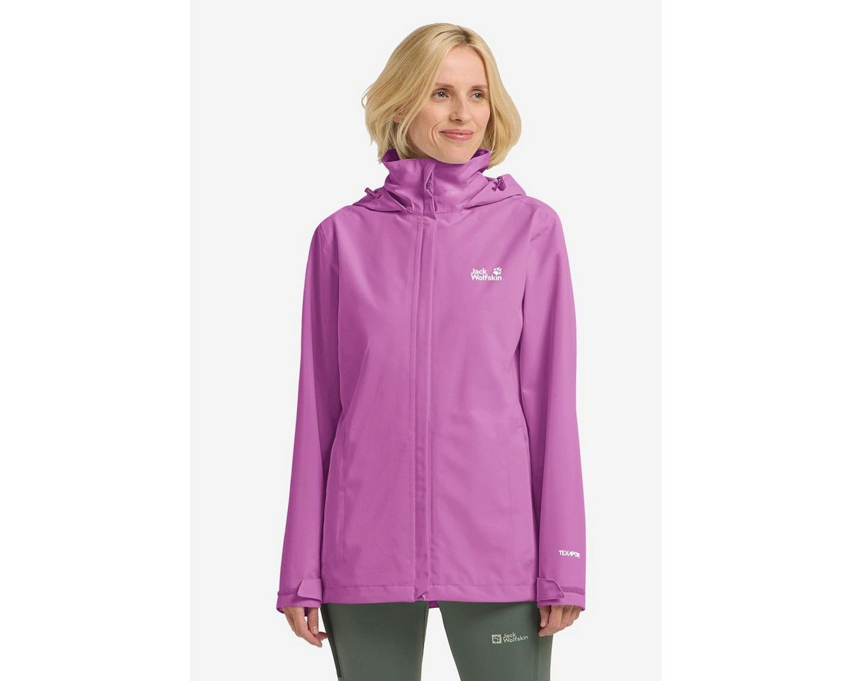 Jack Wolfskin Outdoorjacke Trailtime 2L Jacket W Damenjacke für Wandern und Freizeit: wasserdicht, winddicht Bild 4