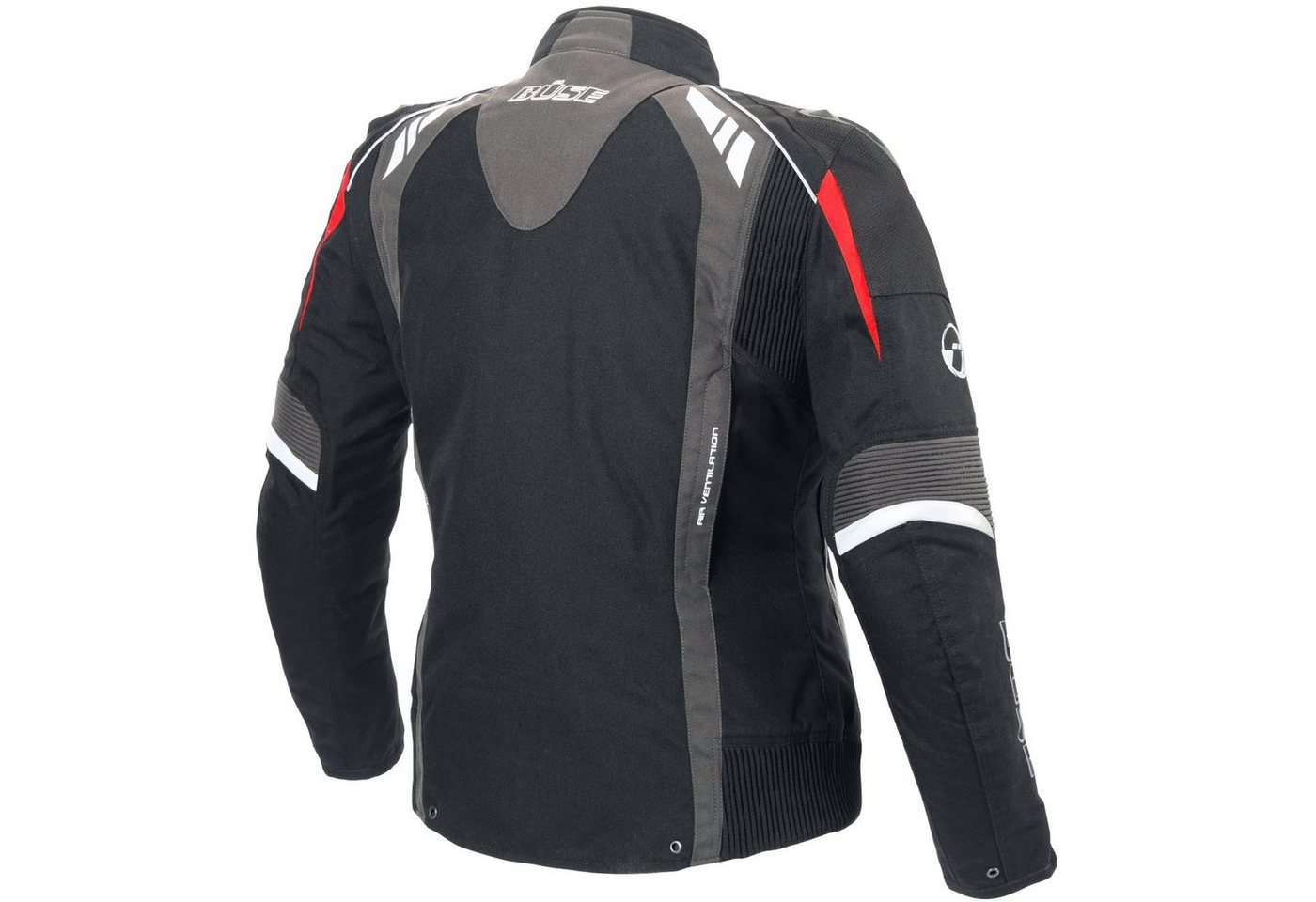 Büse Motorradjacke Büse B. Racing Pro Textiljacke schwarz / anthrazit Damen motorradjacke für damen Bild 2