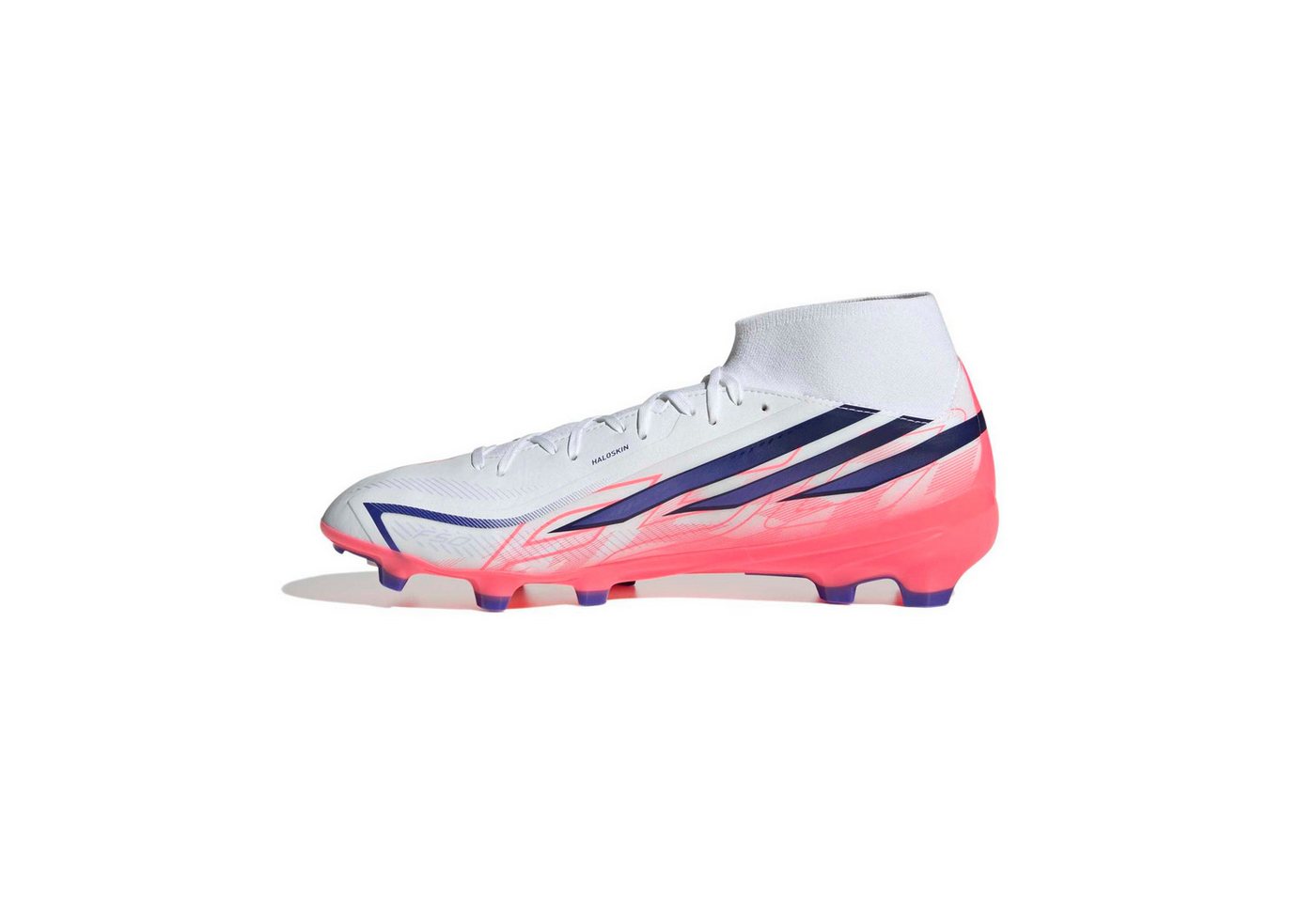 adidas Performance F50 HYPERFAST LEAGUE MID FG FTWWHT/SOLPUR/SOLTUR Fußballschuh Bild 3