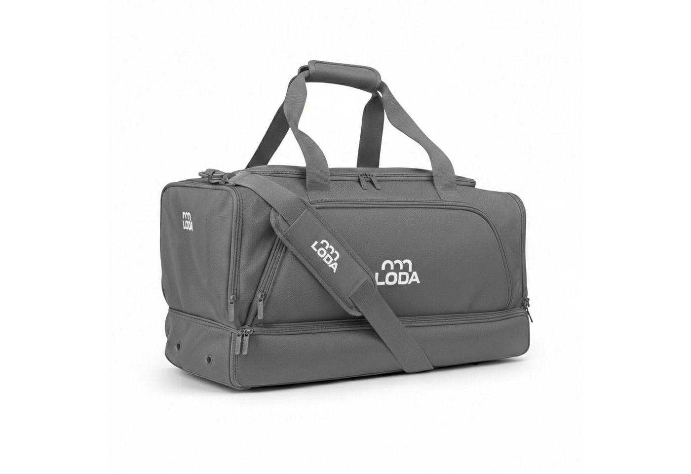 LODA sports Sporttasche compact 48L - Trainingstasche mit Rucksackfunktion & Schuhfach, 50cm (L) x 30cm (B) x 32cm (H), 48 Liter Volumen Bild 4