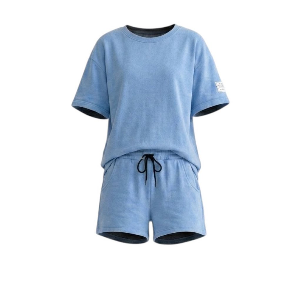 simaranda Jogginganzug Damen Jogginganzug 2502 36-40 Hellblau Bild 5