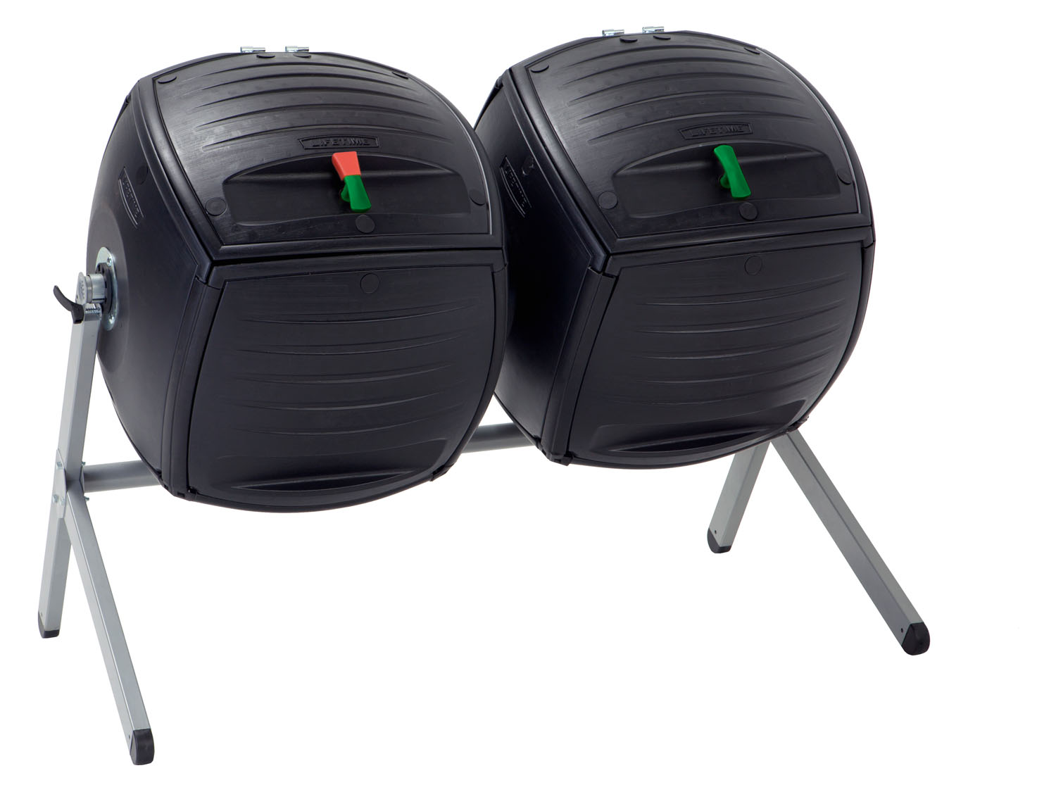 Lifetime »Kompost-Zwilling«, mit 360° drehbarer Trommeln