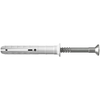 Schlagdübel mit breitem Kragen N8x80/40 S - INOX A2 - 50 Stück - FISCHER
