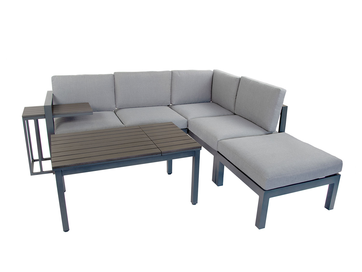 BELLAVISTA - HOME & GARDEN® Alu-Lounge »Braga« inkl. Sitz- und Rückenkissen