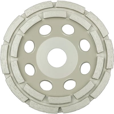 Klingspor DS 600 A Diamantschleifteller, 100 x 8,2 x 22,23 mm 14 Segmente 8,2 x 5,5 mm, 2-Reihig Reduzierring 16