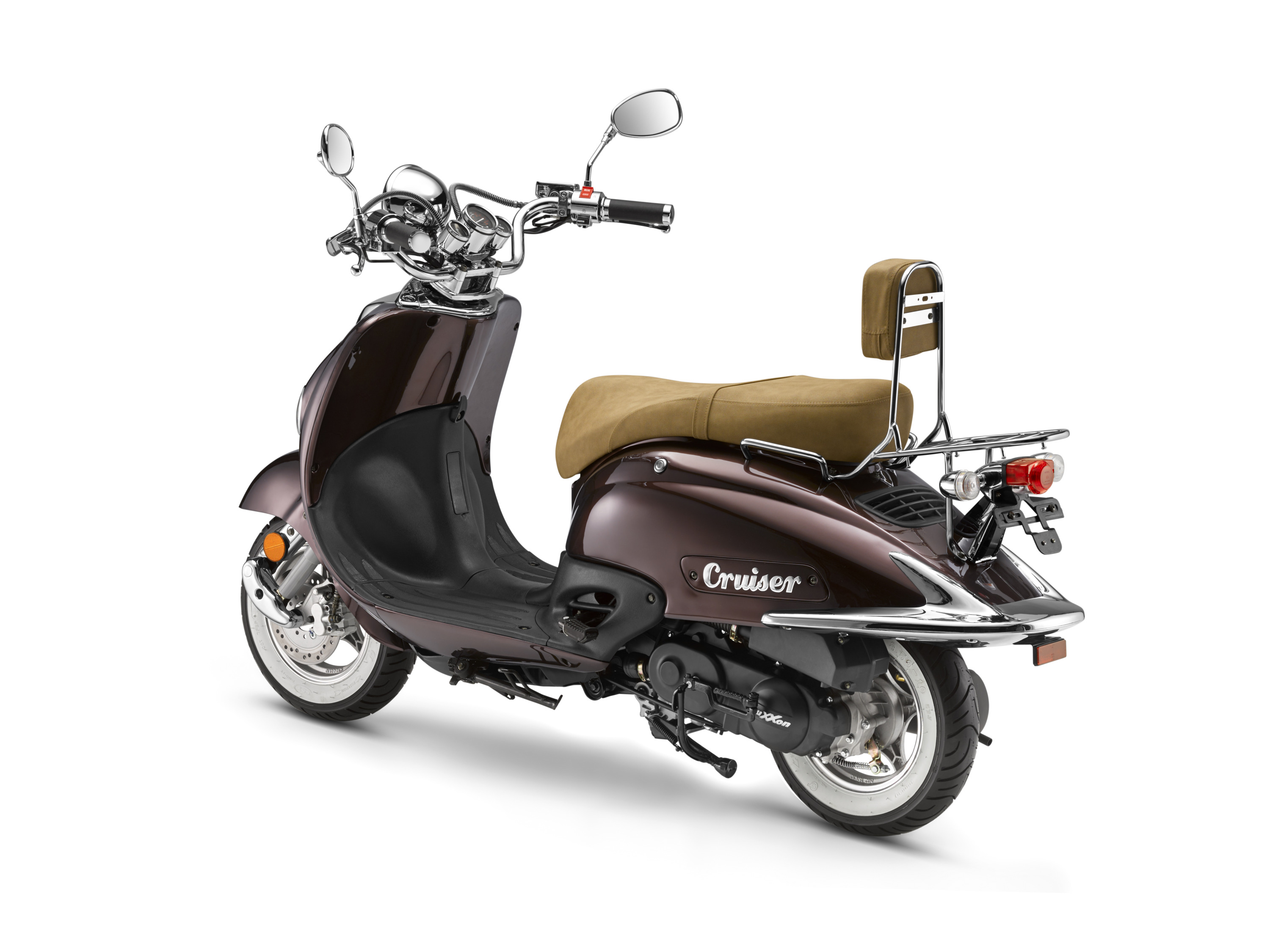 LUXXON Motorroller »Cruiser 50«, 50ccm, 45km/h (Coffee) Bild 2