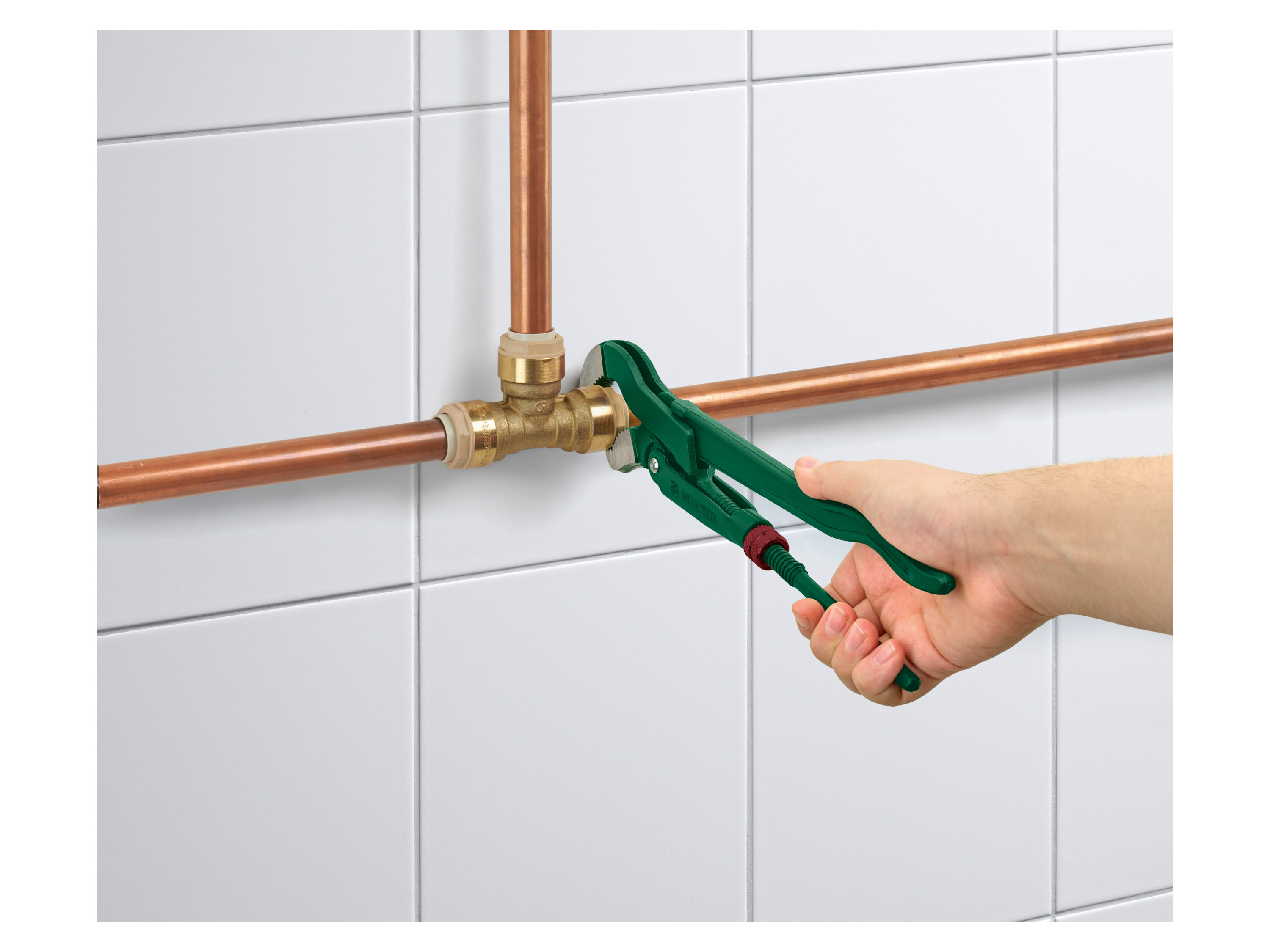 PARKSIDE® Sanitärzangen 3 Teilig / Eckrohrzange
