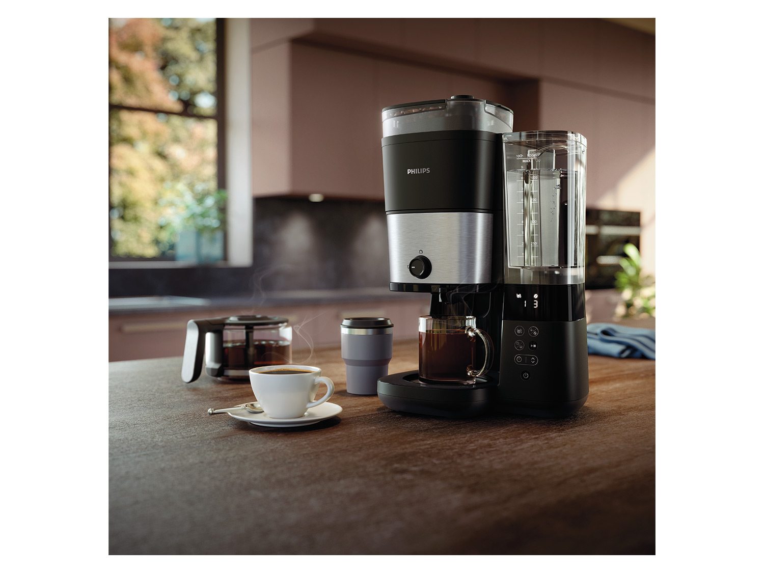 PHILIPS Kaffeemaschine Grind Brew »HD7888/01« Bild 3