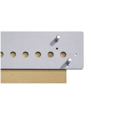 Hettich - Accura 32 Bohrbalken , Aluminium 1000mm mit 3 Anschlag-/Absteckstift