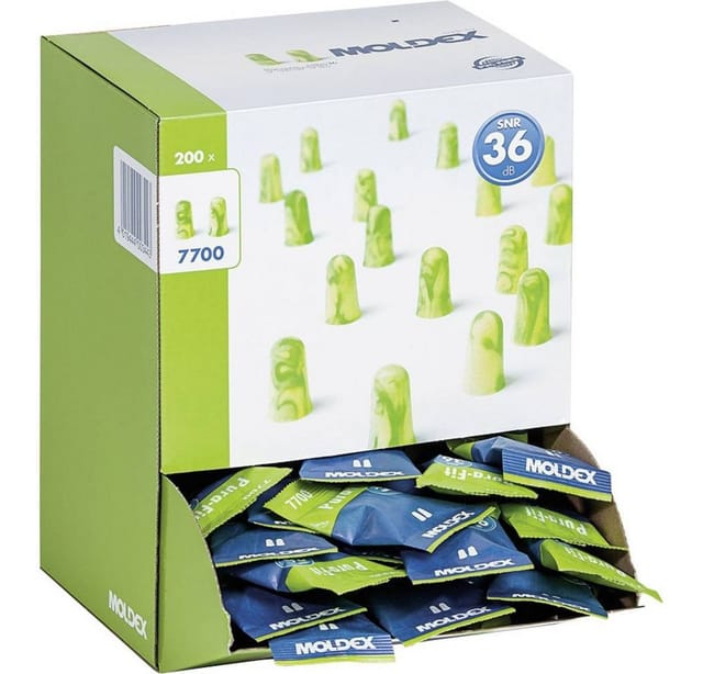 770001 Pura-Fit Gehörschutzstöpsel 35 dB einweg en 352-2 200 Paar - Moldex