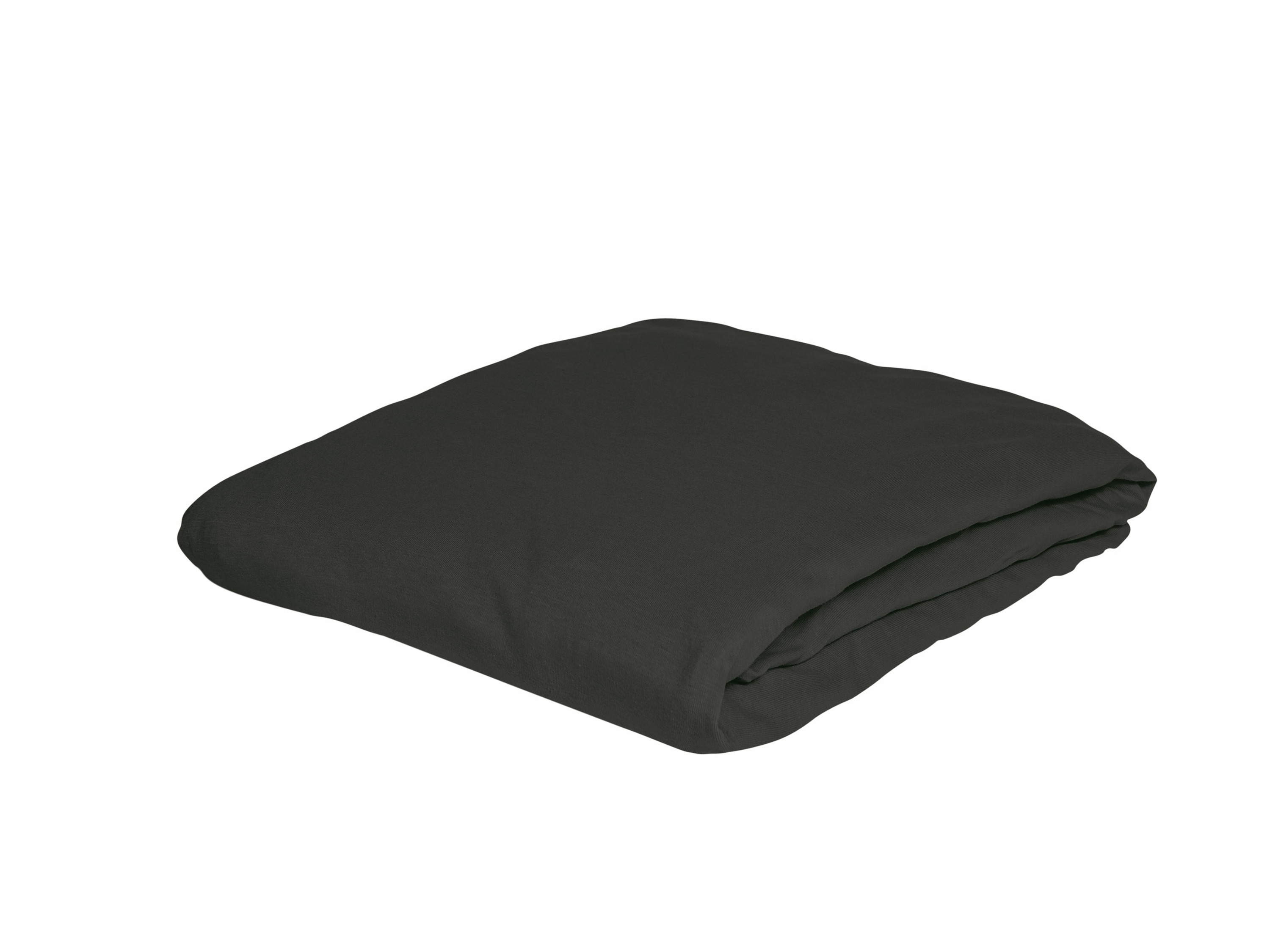 BIERBAUM Biber Spannbetttuch 1001 (16 grafit, 100 X 200 CM)