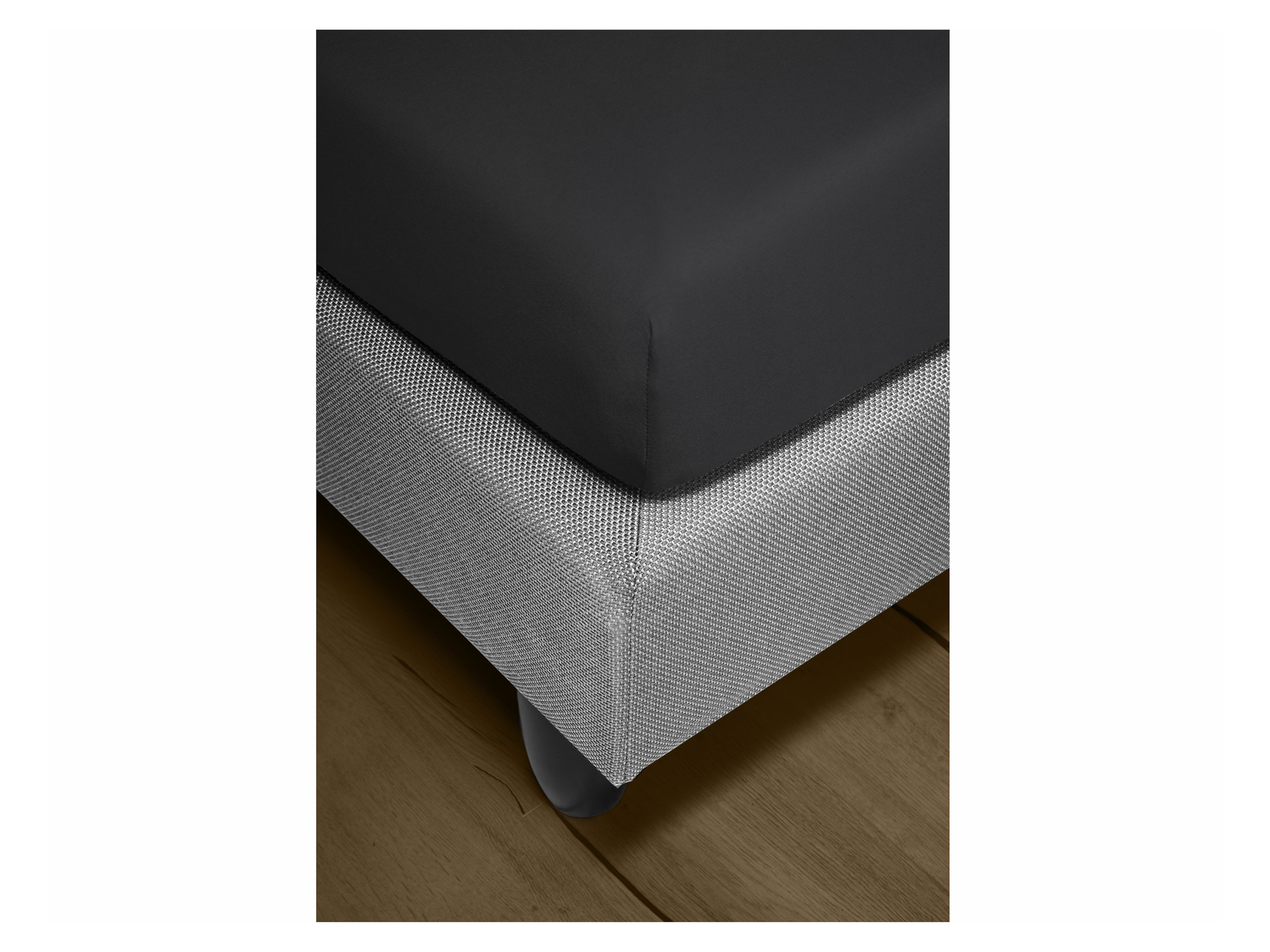 BIERBAUM Biber Spannbetttuch 1001 (16 grafit, 100 X 200 CM) Bild 3