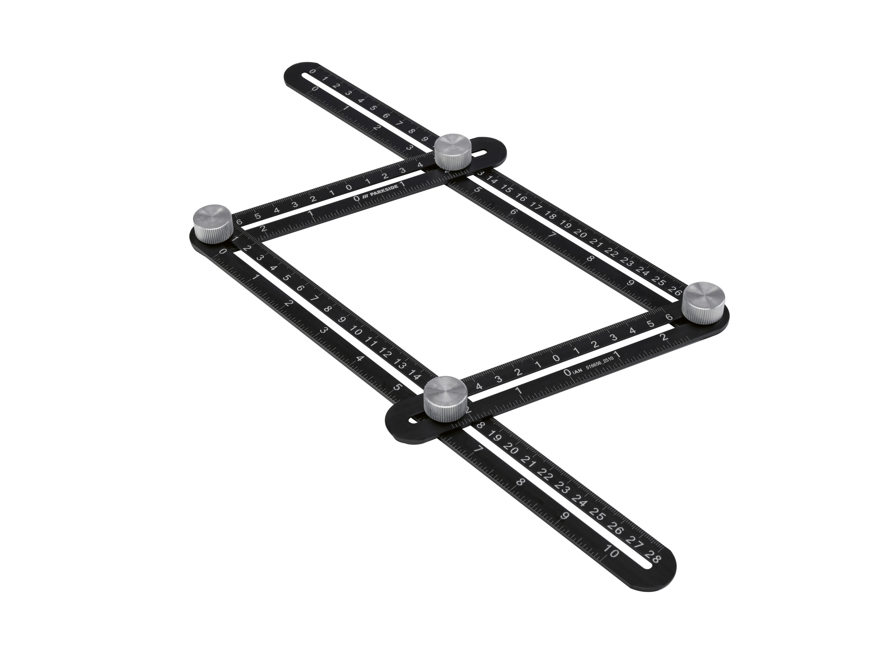 PARKSIDE® Multiwinkel-Messlineal / Dreieck mit Anschlagwinkel (Multiwinkel Messlineal) Bild 2