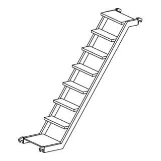 Treppe (Zubehör für Fahrgerüste) - Hymer