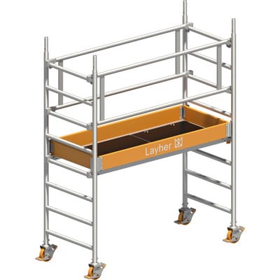Layher Rollgerüst Uni Leicht P2 3,11m AH