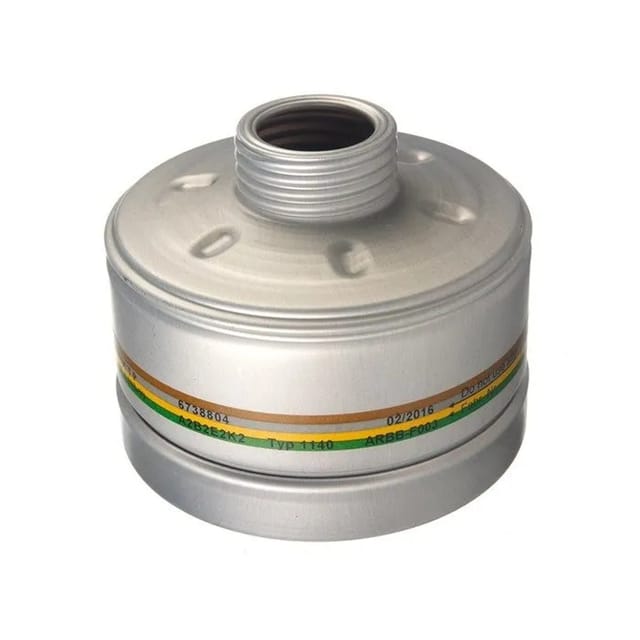 Dräger Atemschutzfilter 1140 6738804 A2B2E2K2 mit rd 40 Rundgewinde