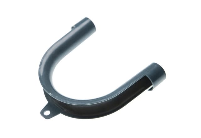 Vhbw - Ablaufschlauch für kompatibel mit allen gängigen Waschmaschinen und Spülmaschinen - 22/29mm gewinkelter Anschluss, Grau