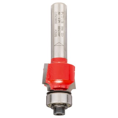 Abrundfräser Expert for Wood, 8 mm, d 18,7 mm, R1 3 mm, l 12,7 mm, g 55 mm - Bosch