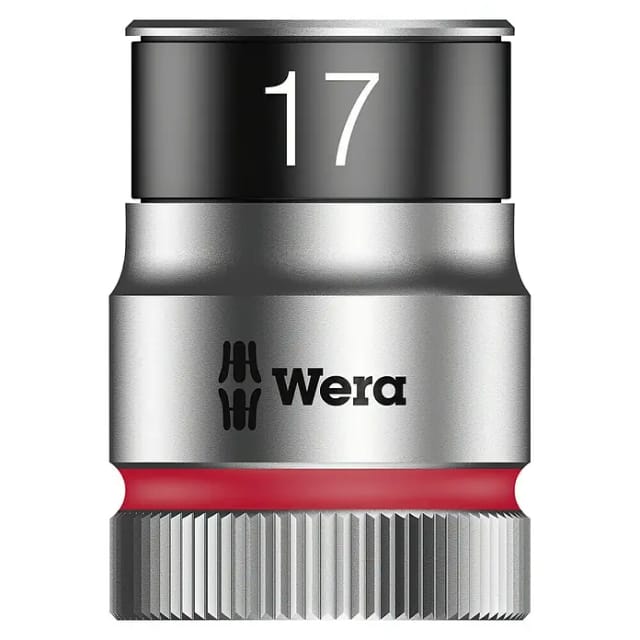 Steckschl.-Einsatz 1/2' 17mm 6kt. Haltef. - Wera