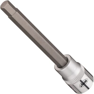 Steckschlüsseleinsatz ∙ V7158-6 ∙ 3/8 Zoll (10 mm) Vierkant hohl ∙ Innen Sechskant Profil ∙ sw 7 mm