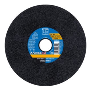 Tools 61724121 Trennscheibe psf steelox D150x1,6mm gerade inox Bohrung 22, - Pferd