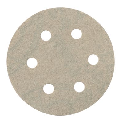 25 Haftschleifblätter, 80 mm, p 180, Farbe, Serie 'professional', für Farbe, Lacke, Spachtel, für Exzenterschleifer, Korund, stearatbeschichtet 25