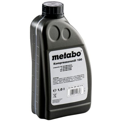 METABO Kompressoröl 1 Liter für Druckluft Kompressor