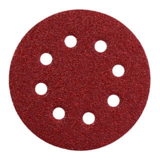 25 Haftschleifblätter, 125 mm, p 80, Serie 'professional', für Holz und Metall, - Metabo
