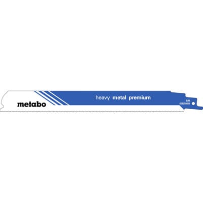 Metabo - 2 Säbelsägeblätter 'heavy metal premium' 225 x 0,9 mm, 1,4+1,8 mm/ 14+18 tpi (62