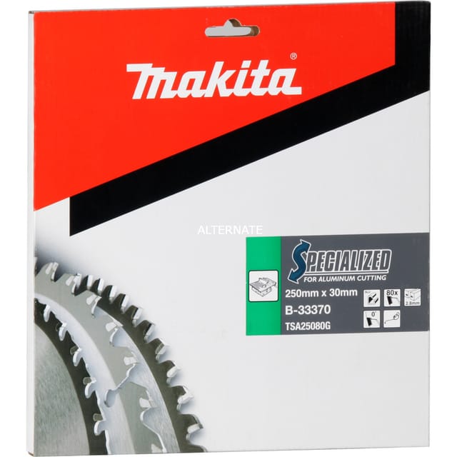 Sägeblatt specialized 250x30x80Z, 2,8 mm - Makita