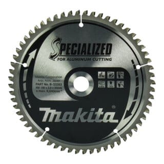 HM-Kreissägeblatt, Spezial, tct tct • 190 x 20 mm • 60 Zähne • Alu - Makita