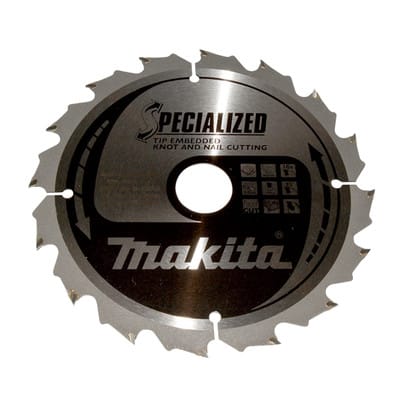Sägeblatt specialized 185x30x16Z - Makita