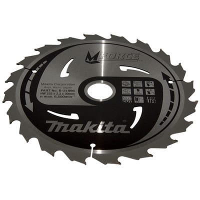 Kreissägeblatt m-force 235/30 mm, 20 Zähne, 1,6 mm, Holz - Makita
