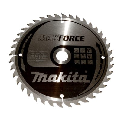 Kreissägeblatt makforce 180/20 mm, 40 Zähne, 1,5 mm, Holz - Makita