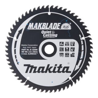 Makita Sägeblatt MAKBLADE+ 190x20x60Z
