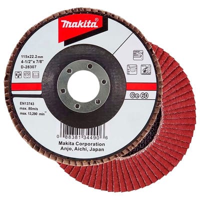 Fächerschleifscheibe 125 mm, 40f - Makita