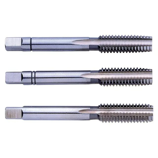 Eventus by Exact 1610020 Handgewindebohrer-Set 3teilig metrisch M8 1.25 mm Rechtsschneidend din 352